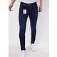 Klassische Männer slim fit jeans - 5506 - Blau