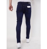 True Rise Klassische Männer slim fit jeans - 5506 - Blau