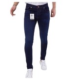 True Rise Klassische Männer slim fit jeans - 5506 - Blau