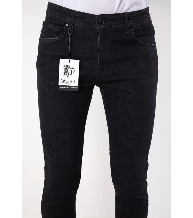 True Rise Männer slim fit jeans - 5509 - Schwarz