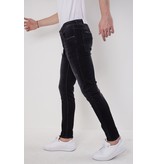 True Rise Jeans herren slim fit-5508- Schwarz