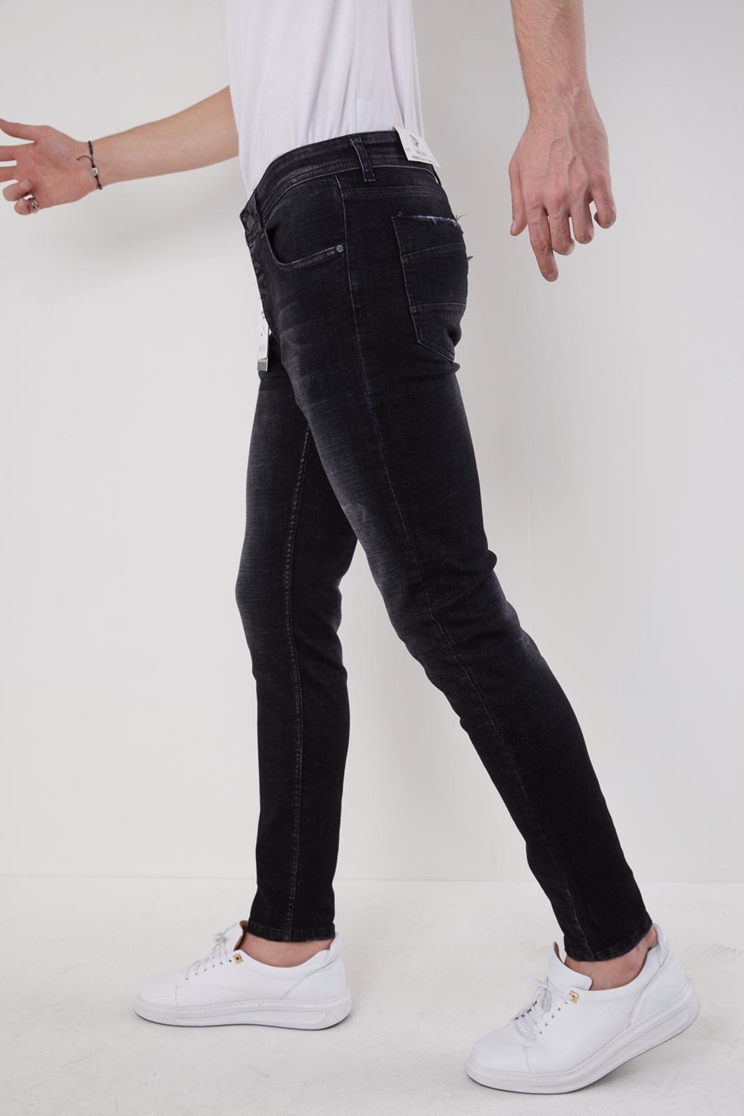 jeans herren slim fit Schwarz NEU Styleitaly.de