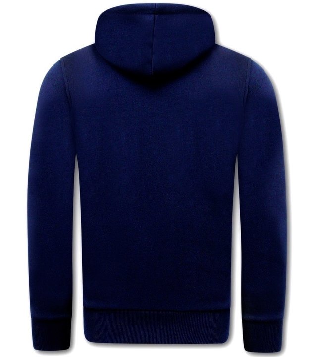 Local Fanatic Hoodie Herren The Rock- Blau