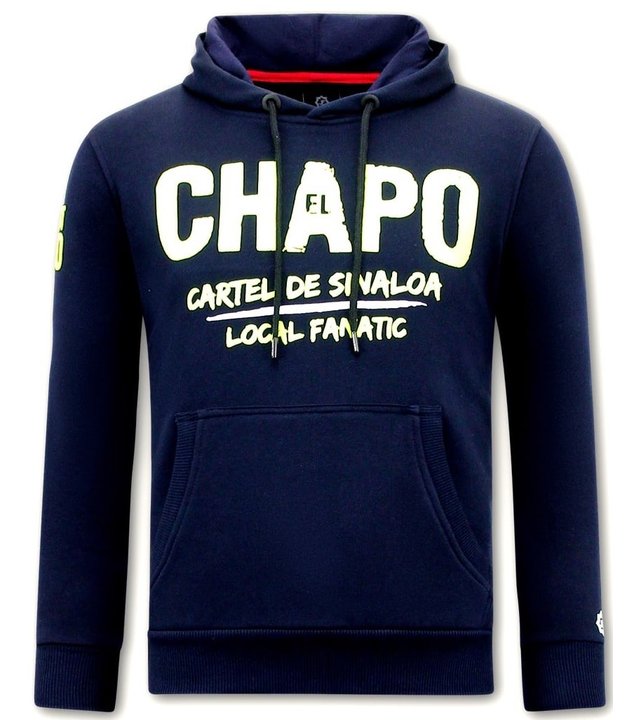 Local Fanatic El Chapo Hoodie Herren - Blau