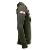 Local Fanatic Hoodie Herren Narcos Billionaire  - Grün Local Fanatic Hoodie Herren Narcos Billionaire  - Grün