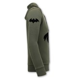 Local Fanatic Batman Männer Hoodie - Grün