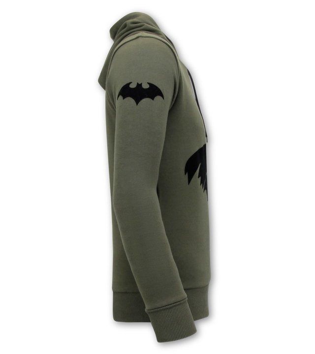 Local Fanatic Batman Männer Hoodie - Grün