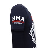 Local Fanatic  MMA Fighter T shirt Herren - Blau