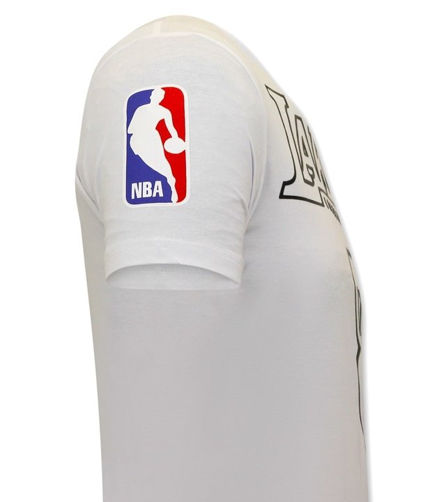 Local Fanatic Herren T shirt Lakers  Bryant - Weiß