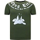 Herren T Shirts mit print Thug Life - Grün