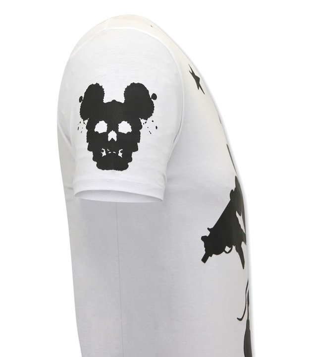 Local Fanatic  Terror Mouse T shirt Männer -  Weiß