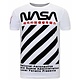 NASA T Shirt Herren - Weiß