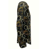 Gentile Bellini  Luxus Paisley Hemd Herren - 3078 - Schwarz / Braun