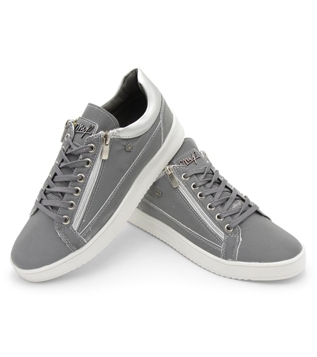 Cash Money Sneaker Männer Reflect Grey White - CMS97 - Grau