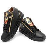 Cash Money Sneaker Herren Prince Full Black - CMS98 - Schwarz Cash Money Sneaker Herren Prince Full Black - CMS98 - Schwarz