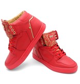 Cash Money Männer Schuhe Majesty Red Gold 2 - CMS13 - Rot