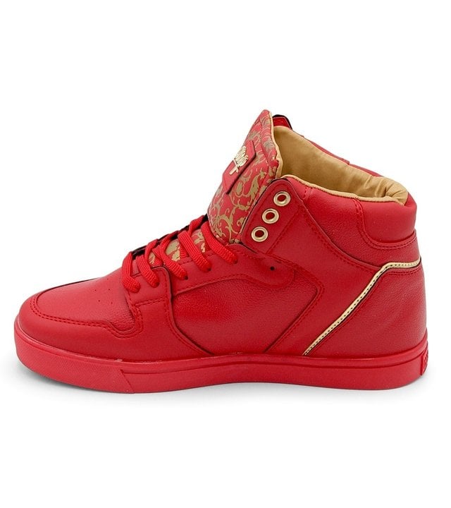 Cash Money Männer Schuhe Majesty Red Gold 2 - CMS13 - Rot