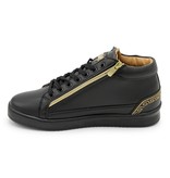 Cash Money Coole Männer Sneaker Cesar Full Black - CMS98 - Schwarz