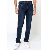 True Rise Regular Moderne Jeans Für Herren - A-11044 - Blau