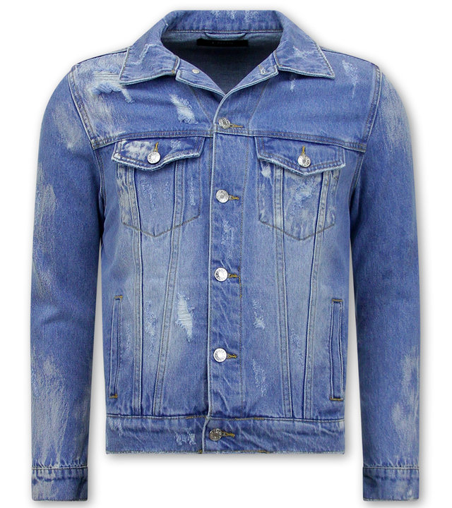 Enos Jeansjacke Für Herren - RJ9028 -  Blau