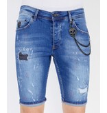 Local Fanatic Shorts Herren Jeans - 1043 - Blau Local Fanatic Shorts Herren Jeans - 1043 - Blau