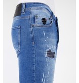 Local Fanatic Shorts Herren Jeans - 1043 - Blau Local Fanatic Shorts Herren Jeans - 1043 - Blau