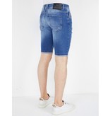 Local Fanatic Shorts Herren Jeans - 1043 - Blau Local Fanatic Shorts Herren Jeans - 1043 - Blau