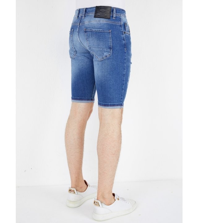 Local Fanatic Shorts Herren Jeans - 1043 - Blau