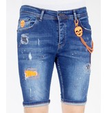 Local Fanatic Stretch Shorts Herren - 1049 - Blau