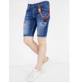 Local Fanatic Stretch Shorts Herren - 1049 - Blau