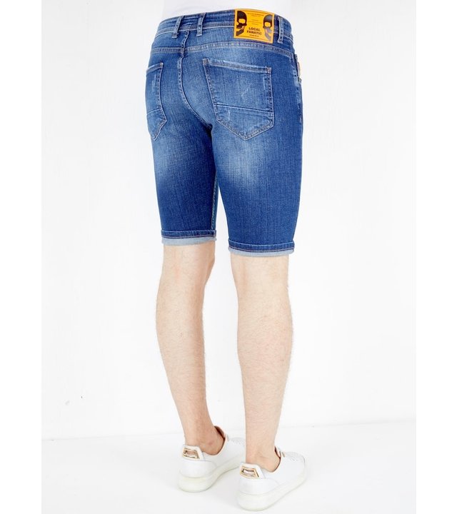 Local Fanatic Stretch Shorts Herren - 1049 - Blau