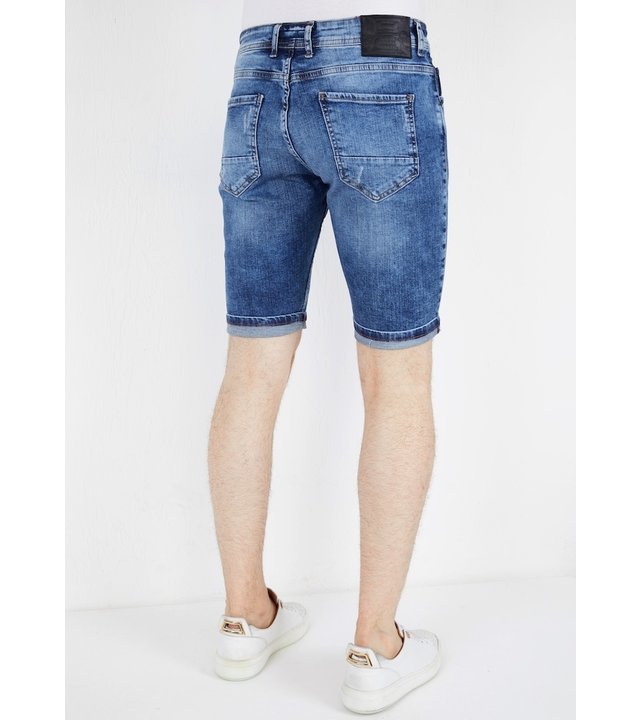 Local Fanatic Shorts Herren Jeans - 1054 - Blau