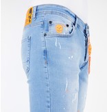 Local Fanatic Jeanshose kurz  - 1048 - Blau