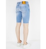 Local Fanatic Jeanshose kurz  - 1048 - Blau