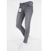 True Rise Stretch Jeans Männer - A61.G - Grau