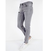 True Rise Klassische Coole Jeans Männer - A61.H - Grau