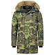 Jacken mit Fellkragen -  Exklusive Camouflage Parka