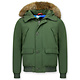 Kurze Winterjacken Herren mit Fellkragen - Chilliwack Bomber - Grün
