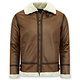 Lammy Coat - Shearling jacket - Braun