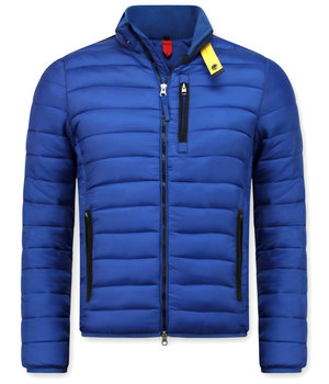 Enos Herren Jacke Slim Fit - Kurze Jacke - ZM8097- Blau