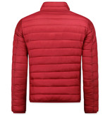 Enos Herren Kurzjacke - Slim Fit - ZM8097-R - Rot