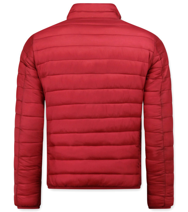 Enos Herren Kurzjacke - Slim Fit - ZM8097-R - Rot