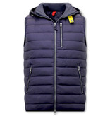 Enos Herren Bodywarmer Mit Kapuze - 8207 - Blau