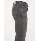 True Rise Regular Fit Herren Jeans Stretch - DP02 - Grau