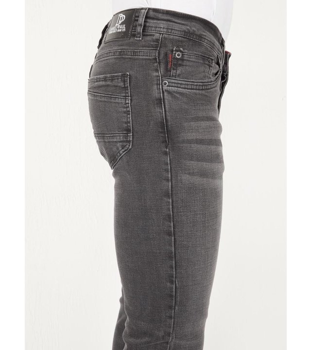 True Rise Regular Fit Herren Jeans Stretch - DP02 - Grau