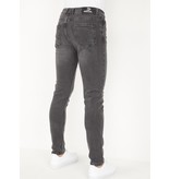 True Rise Regular Fit Herren Jeans Stretch - DP02 - Grau