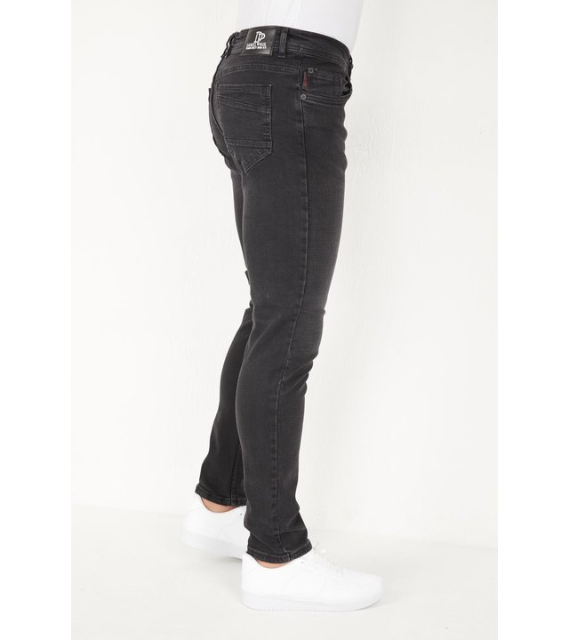 True Rise Regular Herren Jeans Stretch Straight Fit - DP03 - Grau