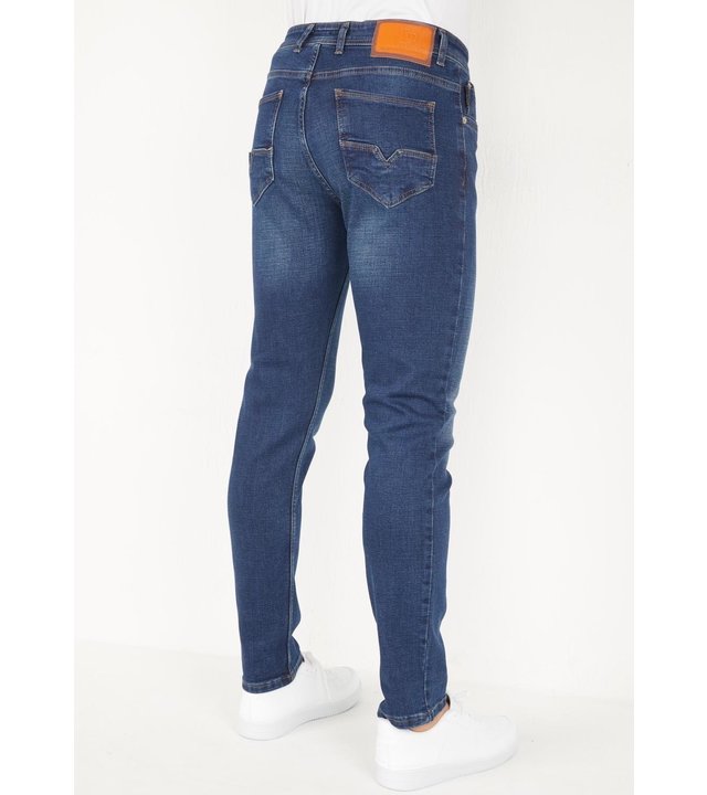 True Rise Regular Fit Herren Jeans Stretch - DP05 - Blau