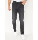 True Rise Herren Hosen Stretch Regular Fit - DP18 - Grau