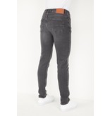 True Rise Männer Jeans Hosen Regular Fit - DP19 - Grau